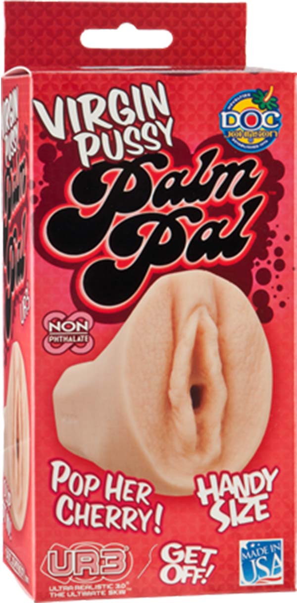 Doc Johnson Palm Pal UR3 Virgin Pussy - - Masturbators and Strokers