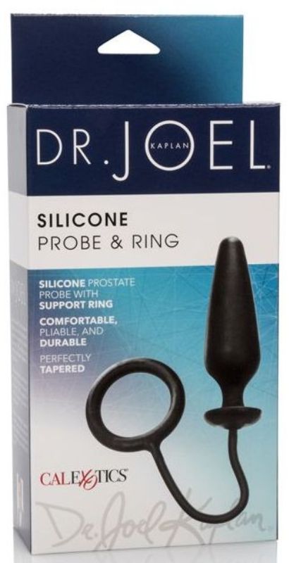 Dr. Joel Kaplan Silicone Anal Probe and Cock Ring - - Butt Plugs