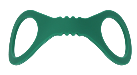 Sex & Mischief Indica Silicone Bondage Hand Cuffs Green - Cuffs And Restraints