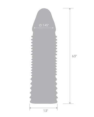 Blue Line 6.5 Inch Triple Sensation Penis Sleeve Extension