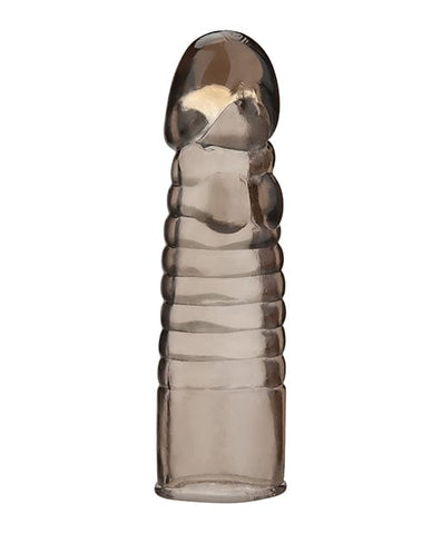 Blue Line 6 Inch Ribbed Realistic Penis Extension Sleeve