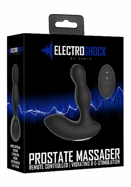Electroshock Remote Controlled Prostate Massager - - Luxury Sex Toys