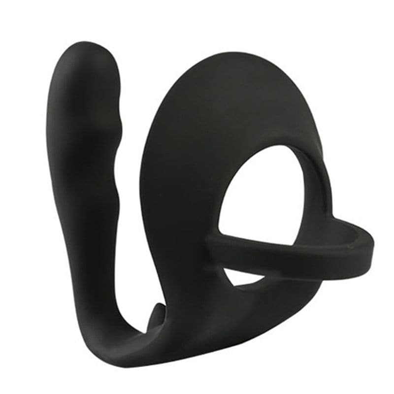 Erection Enhancing Cock Ring and Plug - - Cock Rings