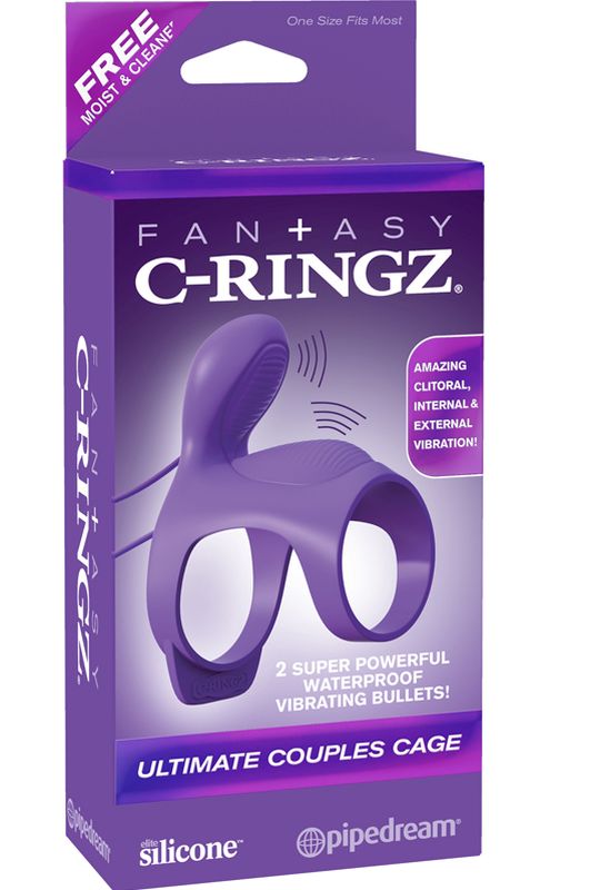 Fantasy C-Ringz Ultimate Couples Cage - - Cock Rings