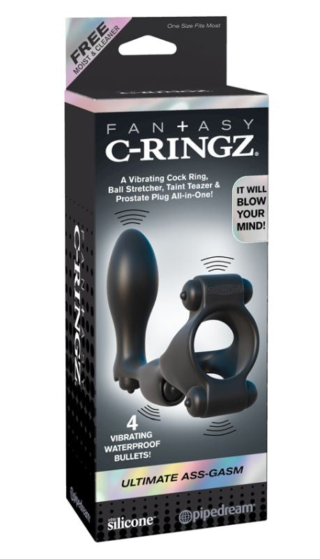 Fantasy C-Ringz Ultimate Ass-Gasm - - Vibrating Cock Rings