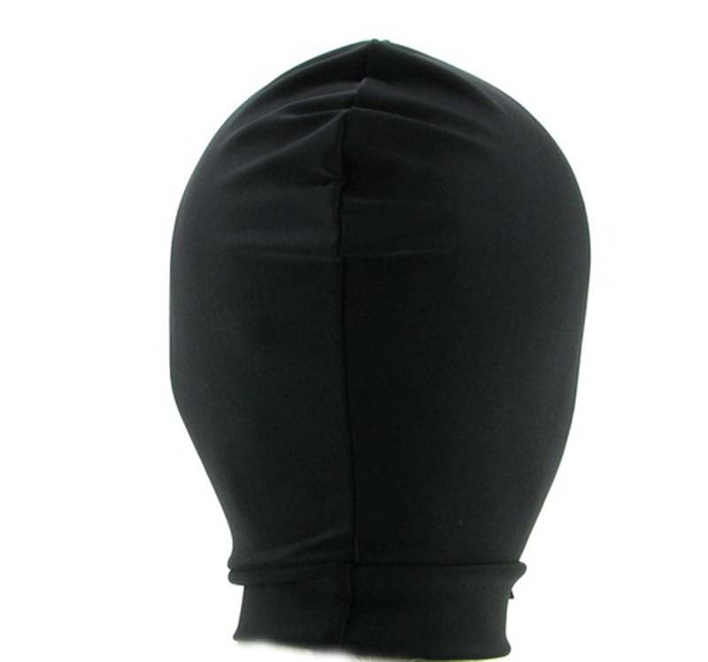 Fetish Fantasy Spandex 3 Hole Hood - - Bondage Hoods