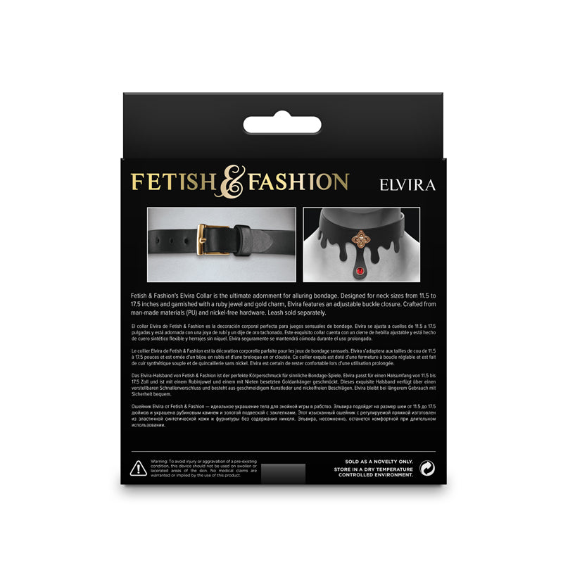 Fetish & Fashion - Elvira Collar - - Collars and Leads