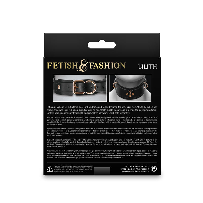 Fetish & Fashion - Lilith Collar - - Collars and Leads