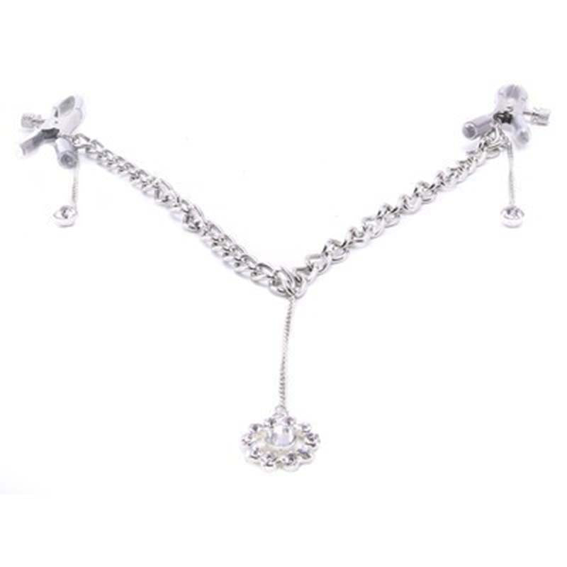 Fetish Fantasy Crystal Nipple Clamps - - Nipple and Clit Clamps