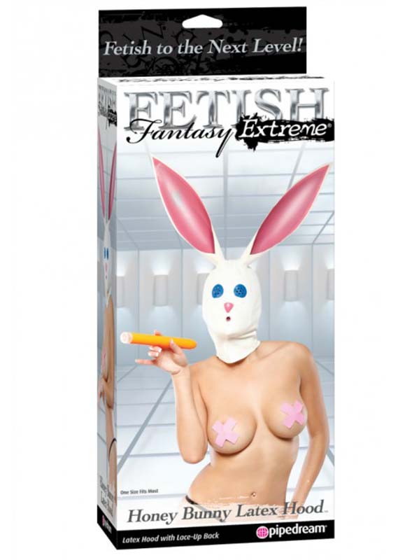 Fetish Fantasy Extreme Honey Bunny Latex BDSM Hood - - Bondage Hoods