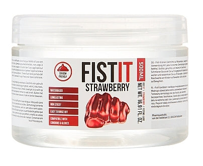 Fist-It Anal Lube Strawberry Extra Thick 500ml