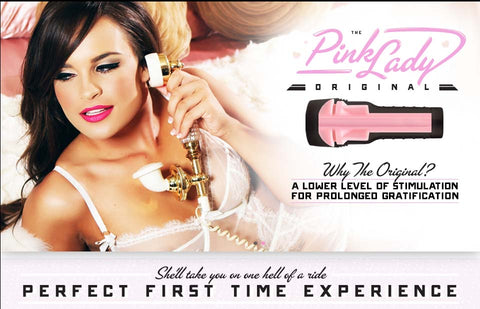 Fleshlight Pink Mouth Range Sex Performance Ring SuperSkin Masturbator - Masturbators and Strokers