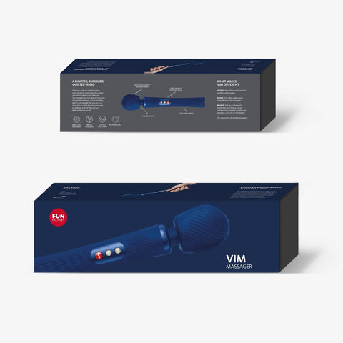 Fun Factory VIM Rechargeable Rumbling Body Wand Massager - Body Wands
