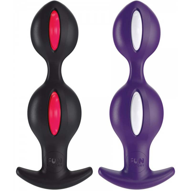 Fun Factory B Balls Purple/White - - Luxury Sex Toys