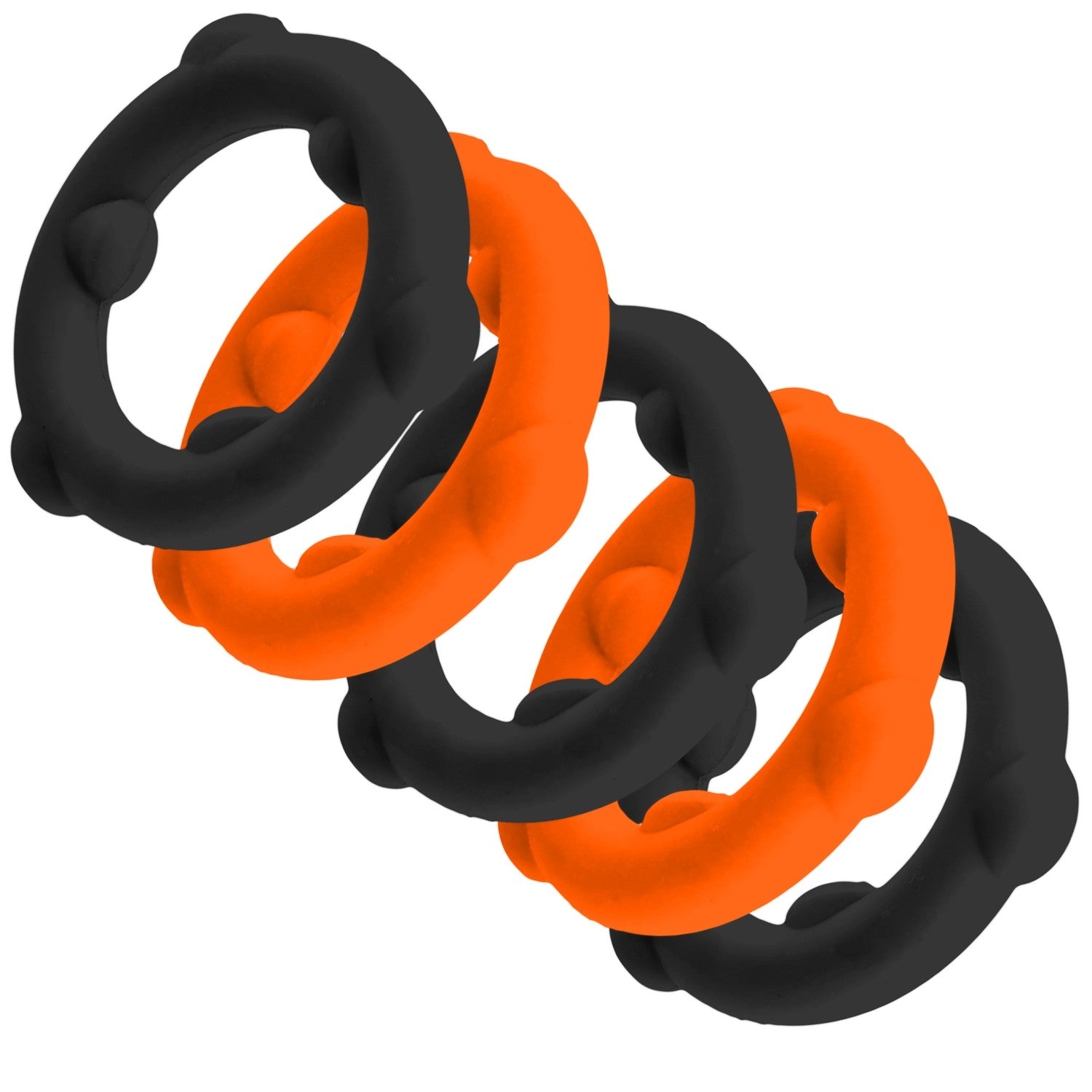 Oxballs Gearheads 5 Pack Spinner Cock Rings - Cock Ring Sets