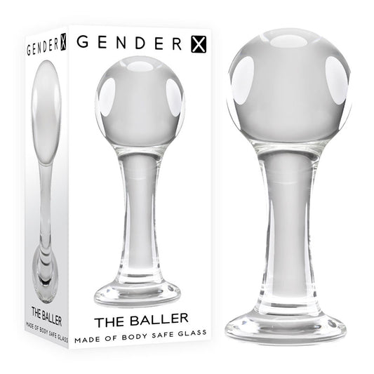 Gender X THE BALLER - Clear Glass