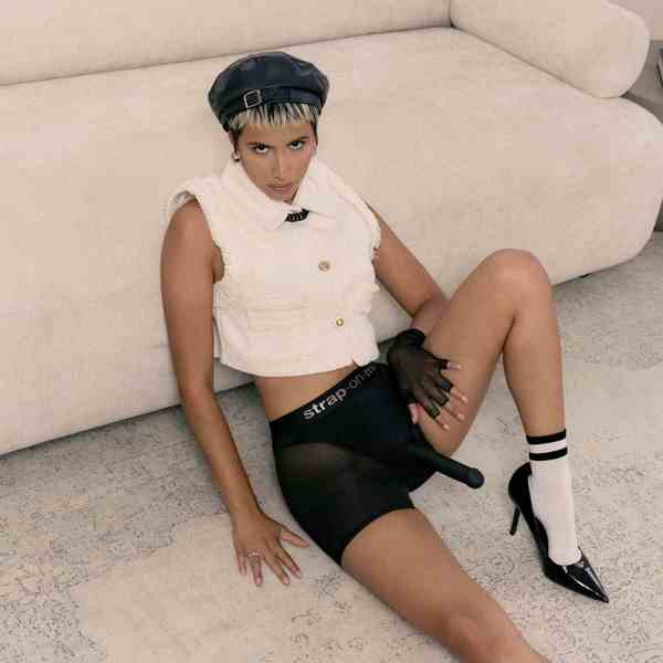 STRAP-ON-ME HALO Strap On Harness Lingerie Black - Strap On Sextoys