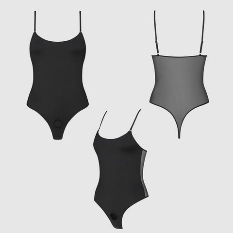 STRAP-ON-ME Full Body Strap On Harness Signature Black - Strap On Sextoys