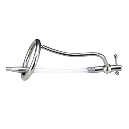 Chastity Bar with Adjustable Catheter