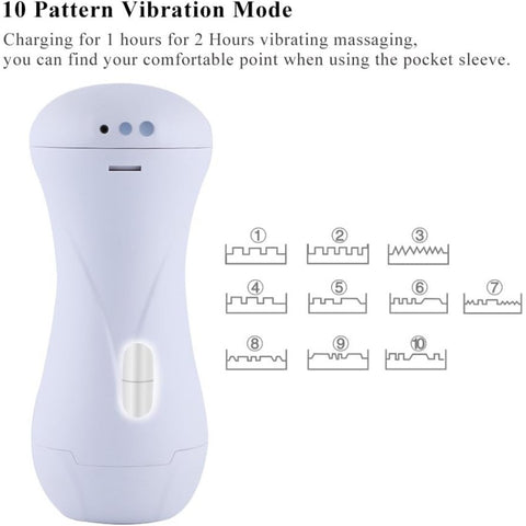 Hismith Vibrating Vagina Stroker Machine Attachment