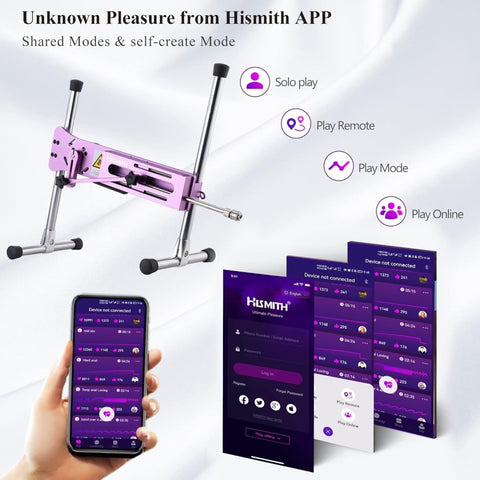 Hismith Premium 3.0 Sex Machine with App Control & Remote