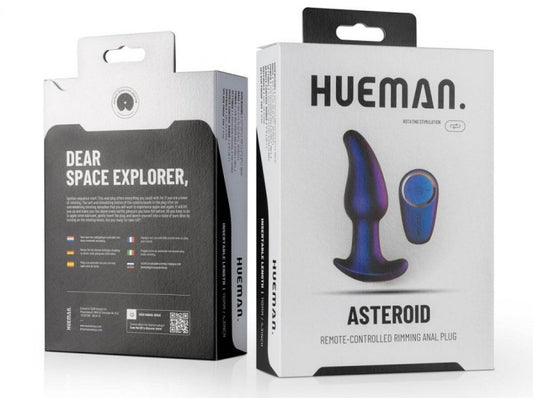 Hueman Asteroid Remote Controlled Rimming Anal Plug