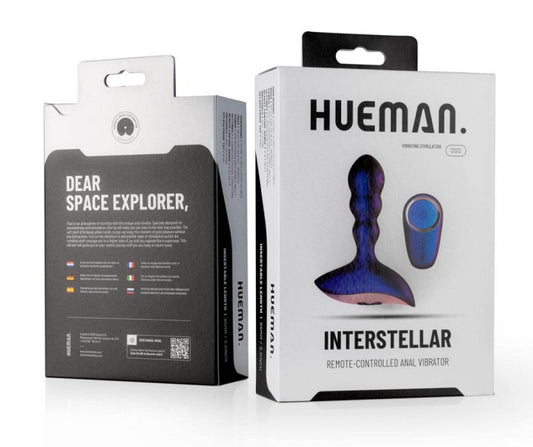 Hueman Interstellar Remote Controlled Anal Vibrator