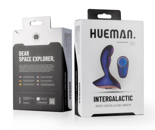 Hueman Intergalactic Remote Controlled Anal Vibrator