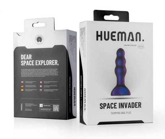 Hueman Space Invader Thumping Anal Plug