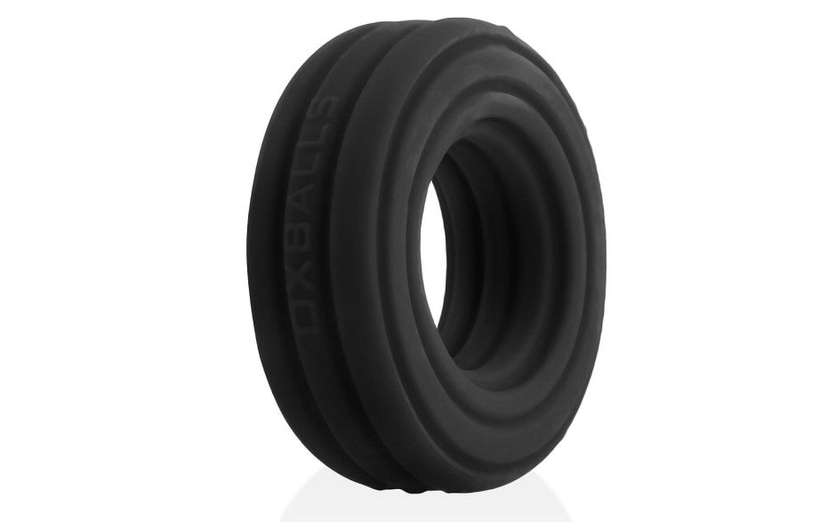 Hunkyjunk Roto Grooved Gripper Ribbed Stretchy Cock Ring - Stretchy Cock Rings