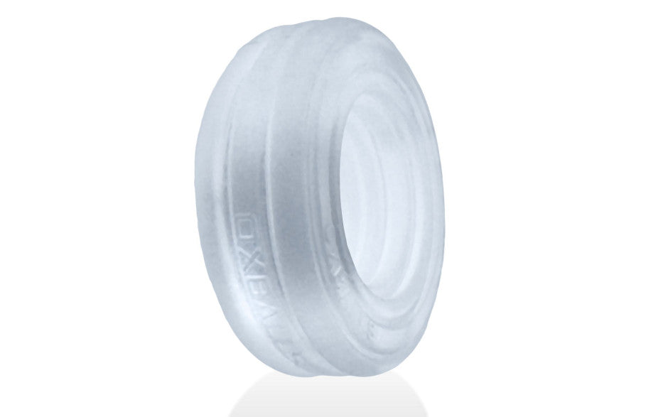 Hunkyjunk Roto Grooved Gripper Ribbed Stretchy Cock Ring - Stretchy Cock Rings