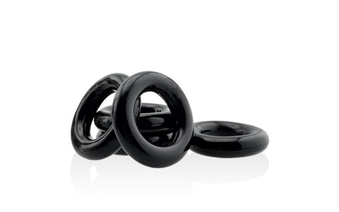 Hunkyjunk Jacker Stack 5 Piece Strong Cock Ring Set - Cock Ring Sets