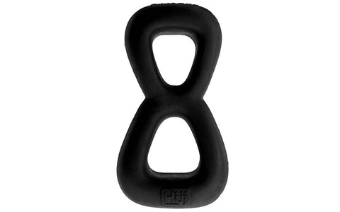 Hunkyjunk Boomerang Double Cockring Ball Stretcher - Ball Stretchers and Crushers