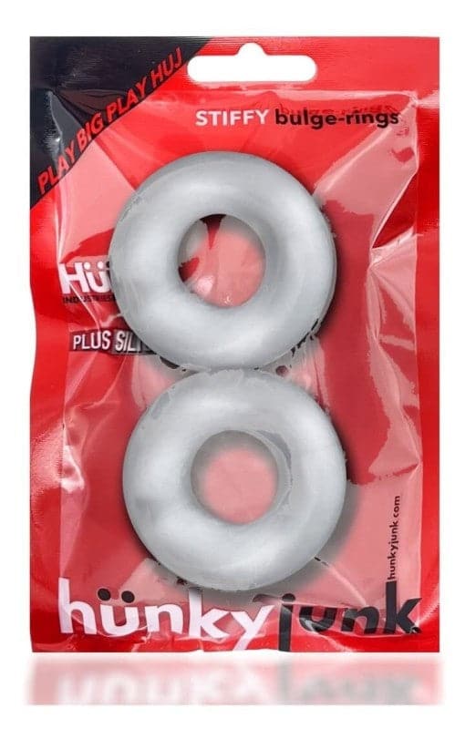 Hunkyjunk Stiffy Bulge Rings - - Cock Rings