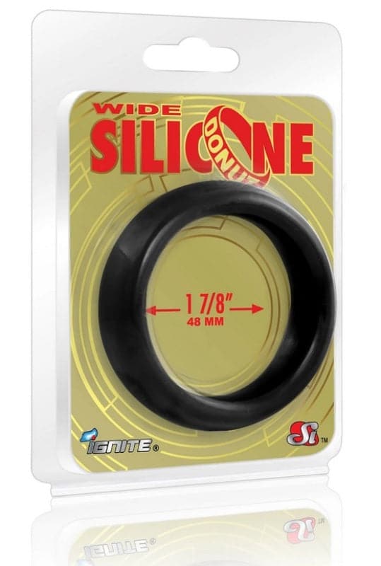 Ignite Wide Silicone Donut - - Ball and Cock Toys