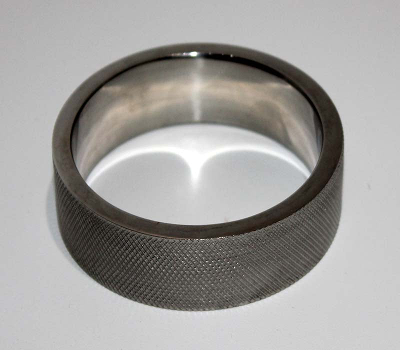 Knurled Surface Cock Ring 20mm - - Cock Rings