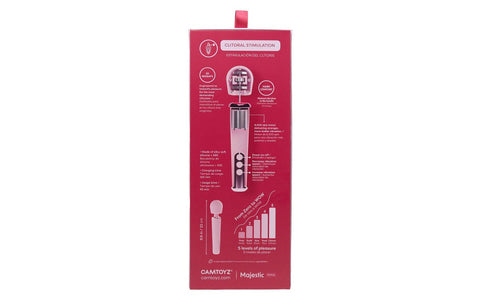 CamToyz Intense App Controlled Body Wand Vibrator