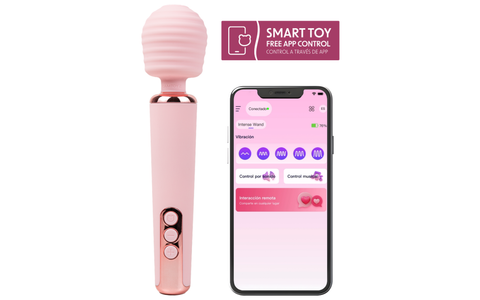 CamToyz Intense App Controlled Body Wand Vibrator
