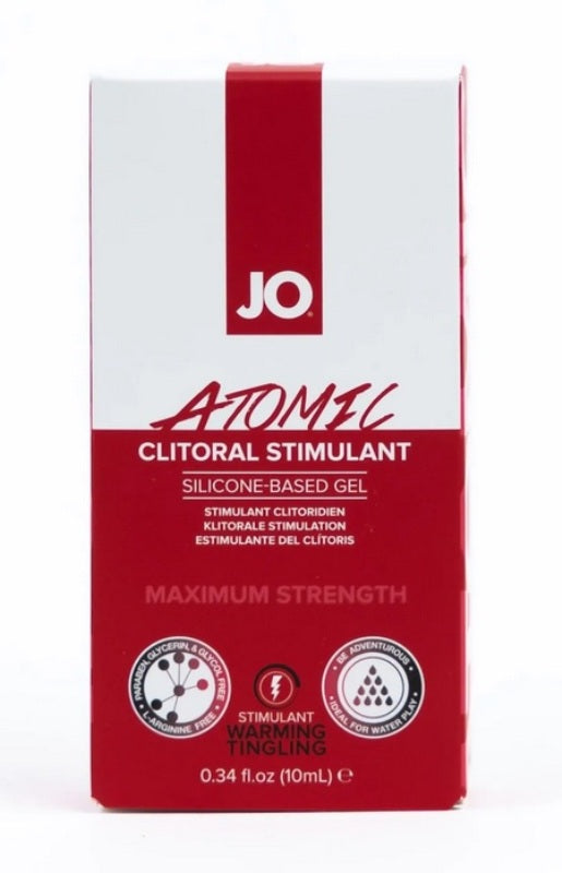 JO Clitoral Gel - Atomic 0.34 Oz / 10 ml