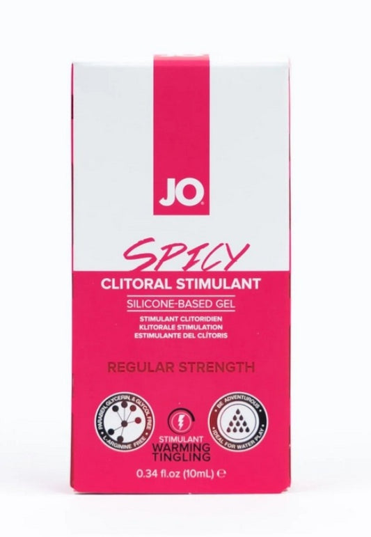JO Spicy Clitoral Gel Warming 0.34 Oz / 10 ml