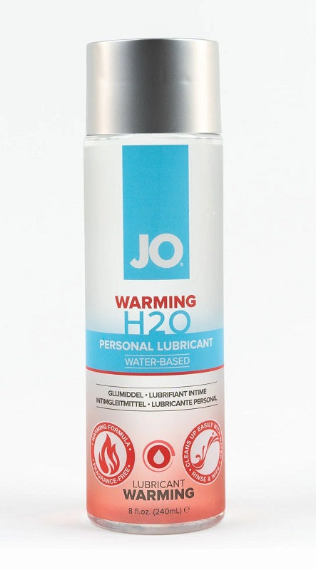 Jo Warming H2O Water-Based Lubricant - - Water Based Lubes