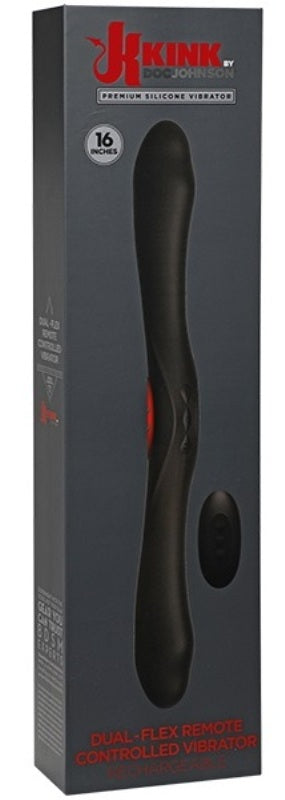 Kink Dual-Flex Remote Controlled Vibrator - - Luxury Sex Toys