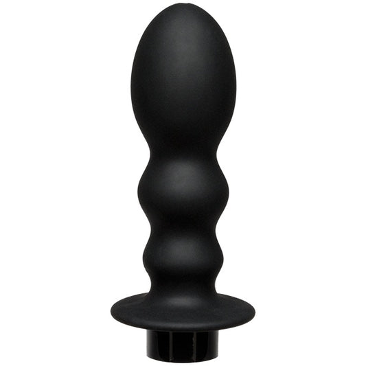 Kink Flow Silicone Anal Douche Accessory Pleasure Black - - Enemas and Douches