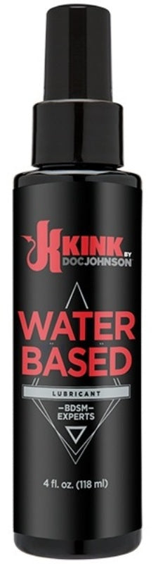 Kink Lubricants Water Based 4 fl. Oz. Lubricant - - Lubricants & Lotions