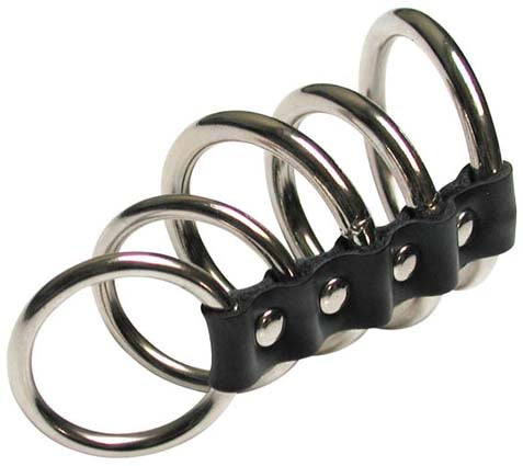 Kinklab 5 Gates of Hell Rubber - - Cock Rings