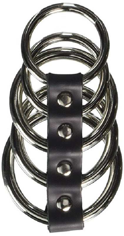 Kinklab 5 Gates of Hell Steel - - Cock Rings