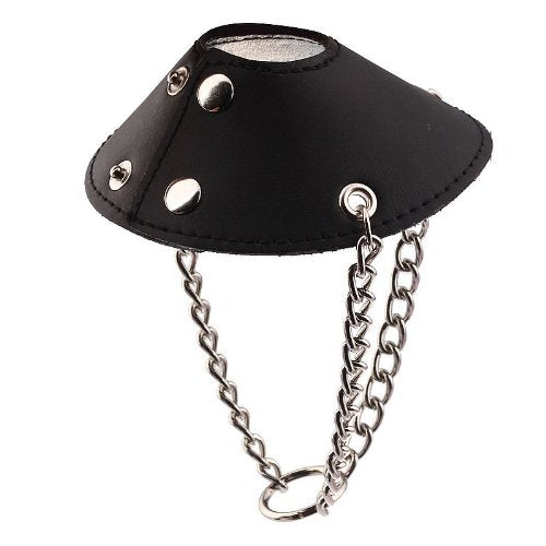 KinkLab Parachute Ball Stretcher Leather - - Ball And Cock Toys