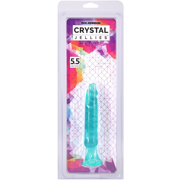 Doc Johnson Crystal Jellies Anal Starter Dildo - Anal Dildos