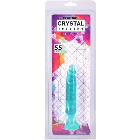 Doc Johnson Crystal Jellies Anal Starter Dildo - Anal Dildos
