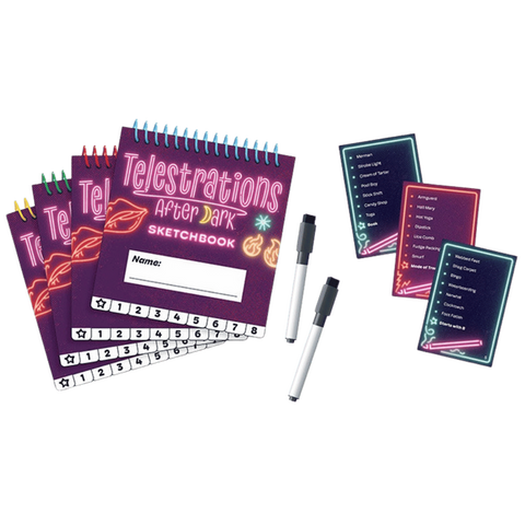 Creative Conceptions Telestrations After Dark Adult Party Drawing Game - Sex Games, Coupons and Tricks
